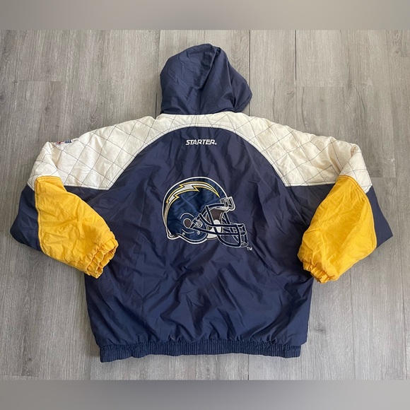 Vintage 90s San Diego Chargers Starter Jacket Men’s Size XL - Picture 5 of 9